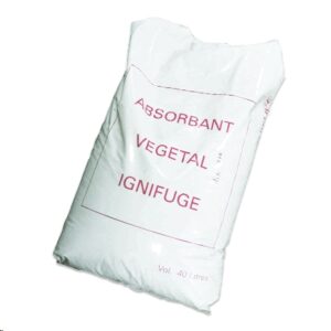 ABSORBANT ROUTE VEGETAL IGNIFUGE NFP 98-190 SAC 40L