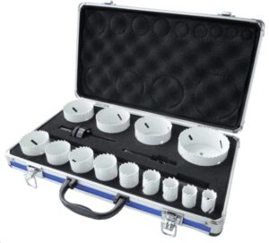 COFFRET DE 13 TREPANS de 19 à 86mm HSS 8% Cobalt ALPHACOUPE TR13/CO