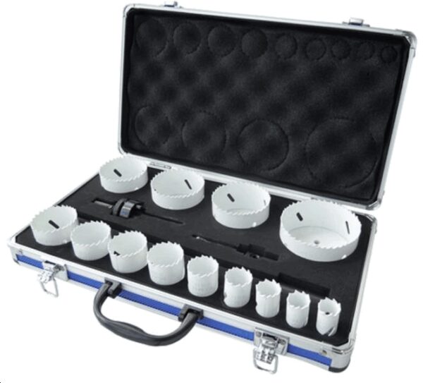 COFFRET DE 13 TREPANS de 19 à 86mm HSS 8% Cobalt ALPHACOUPE TR13/CO